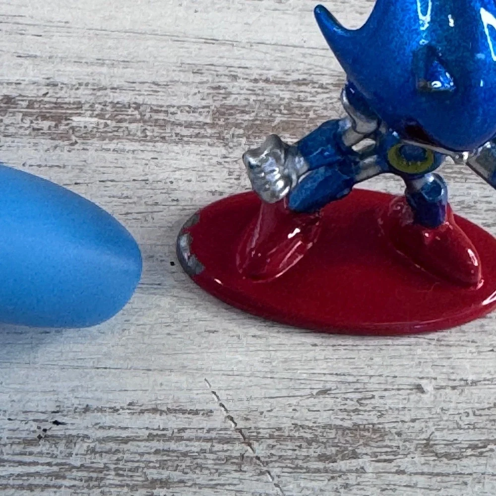 Sega Sonic the Hedgehog Lot Metal Diecast Figures & SquishMe‎ Jada Toys